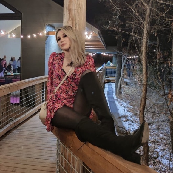 Floral ruffle express dress - Picture 6 of 6